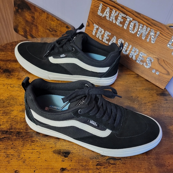 Vans Kyle Walker mens size 8.5 Vans Pro Black White - Picture 1 of 11